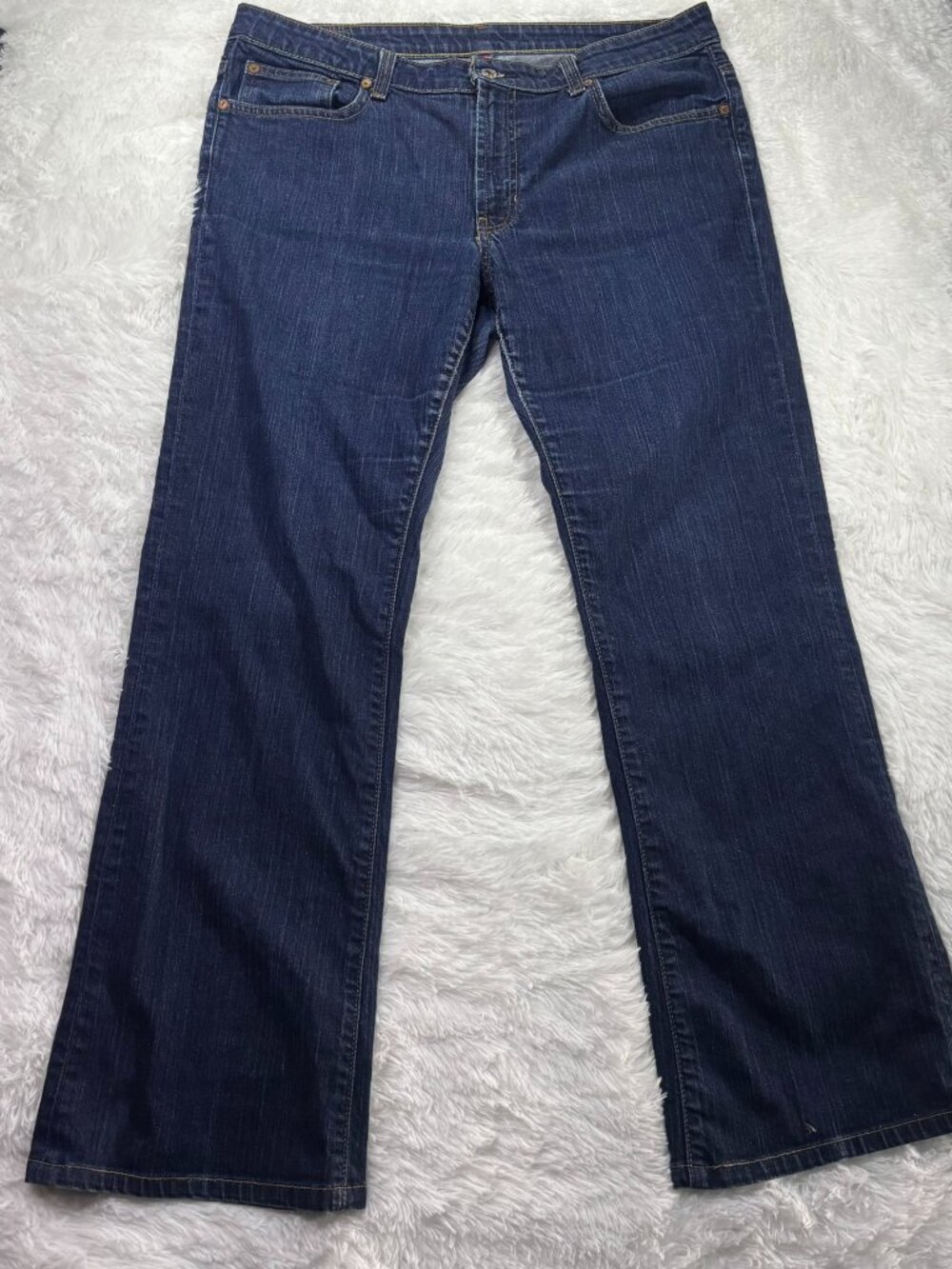 Polo Jeans Co Ralph Lauren Stretch Kelly Bootcut Jeans Womens Size 14x32 Blue